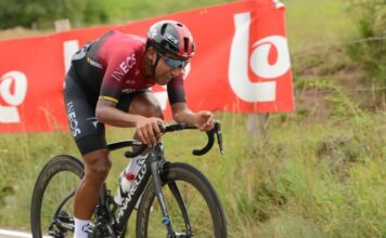 Narváez en el último examen antes del Giro