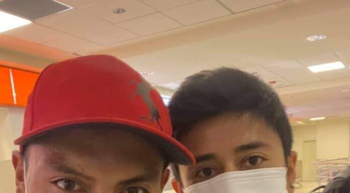 Caicedo y Cepeda pisaron suelo ecuatoriano