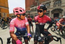 Narváez es ahora el mejor latino en el Giro