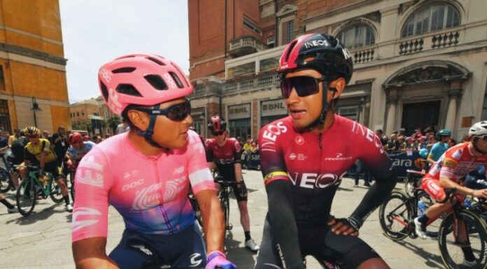 Narváez es ahora el mejor latino en el Giro