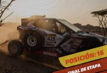 Guayasamín y Torlaschi escalan puestos en la clasificación general en su categoría