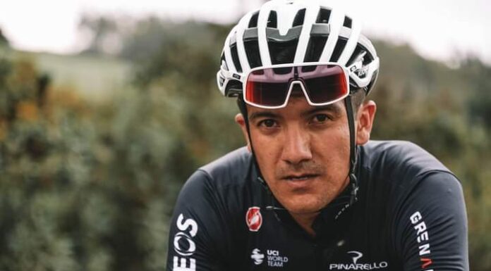 Carapaz y Caicedo entraron a 16 segundos del ganador Krone