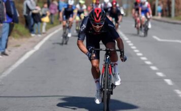 Caicedo terminó en el puesto 107 y Carapaz fue descalificado