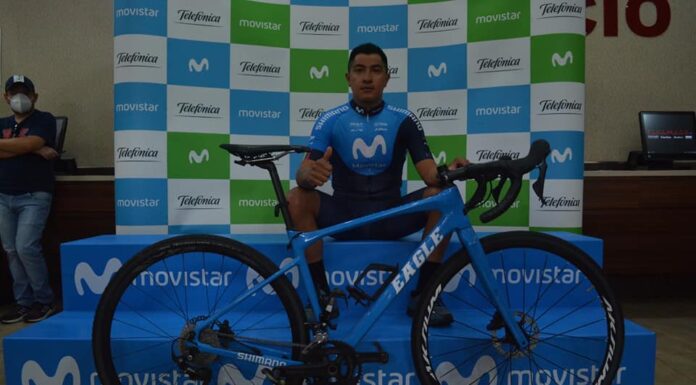 Montenegro liderará el Movistar Team Ecuador en la Vuelta a Colombia