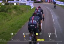 Carapaz no logró mantenerse en el top 10 en la etapa 7 del Tour de Francia