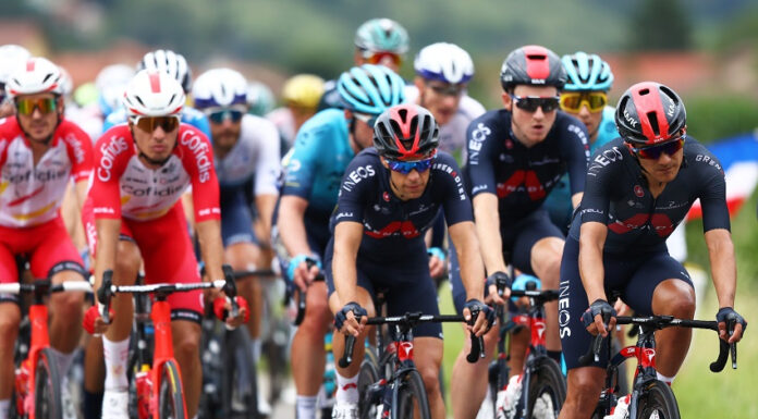 Carapaz defendió el tercer lugar y espera la crono