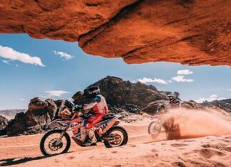 Los Puga superaron otra etapa del Dakar