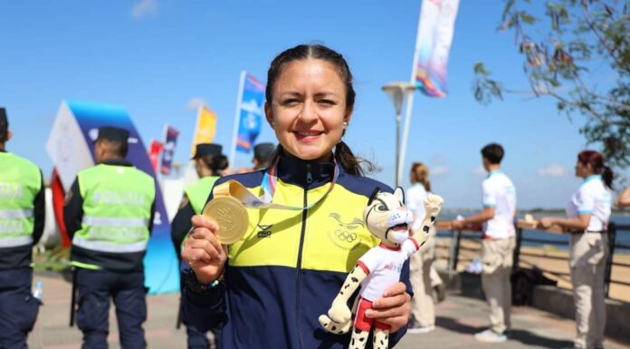 Glenda sumó otra medalla dorada para Ecuador