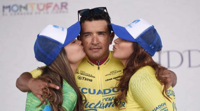 Chalapud gana y es líder de la Vuelta al Ecuador 2022